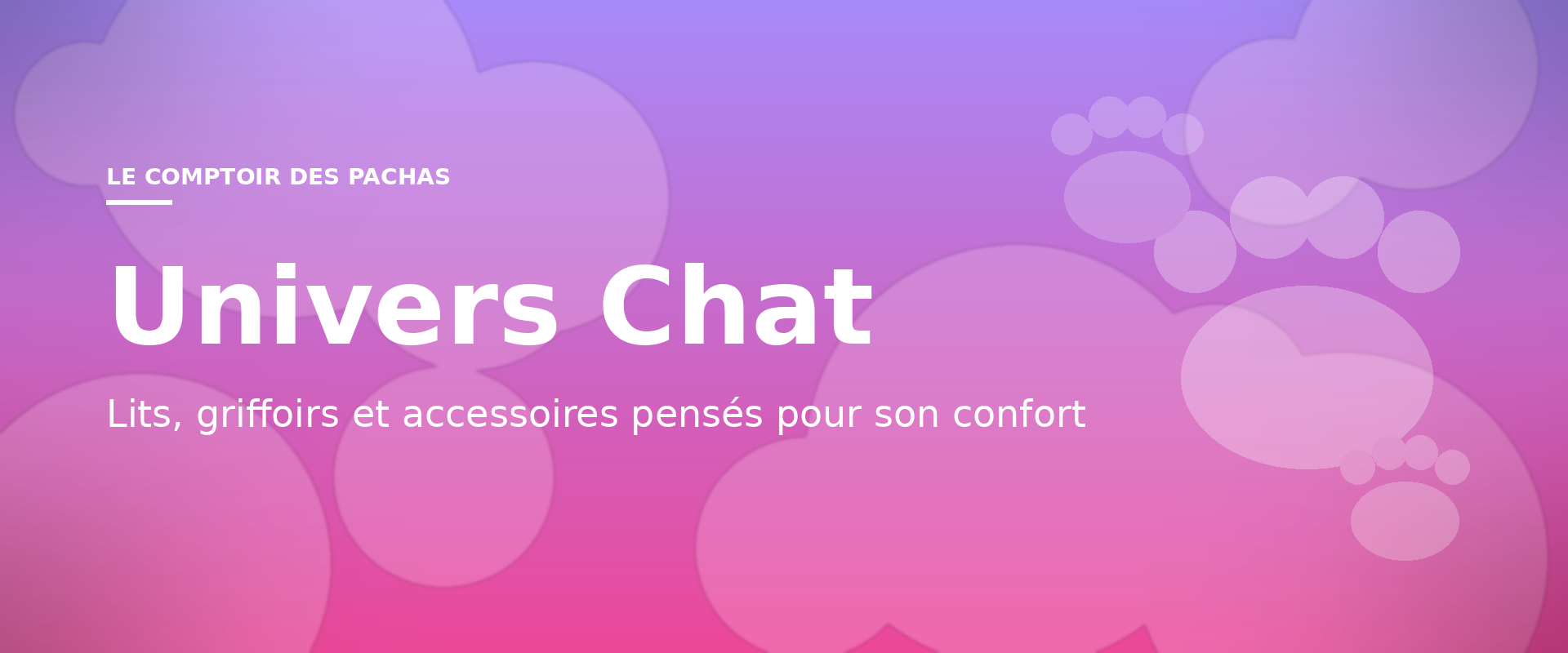 Univers Chat — Lits, griffoirs et accessoires pour chat