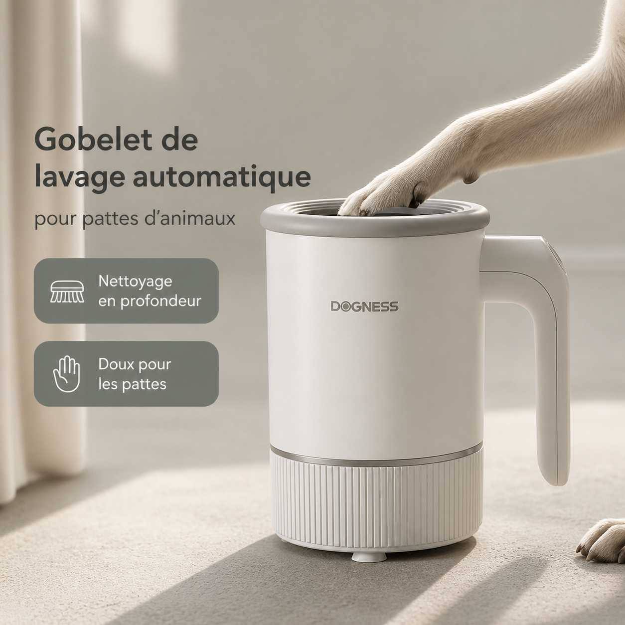 Gobelet de lavage automatique